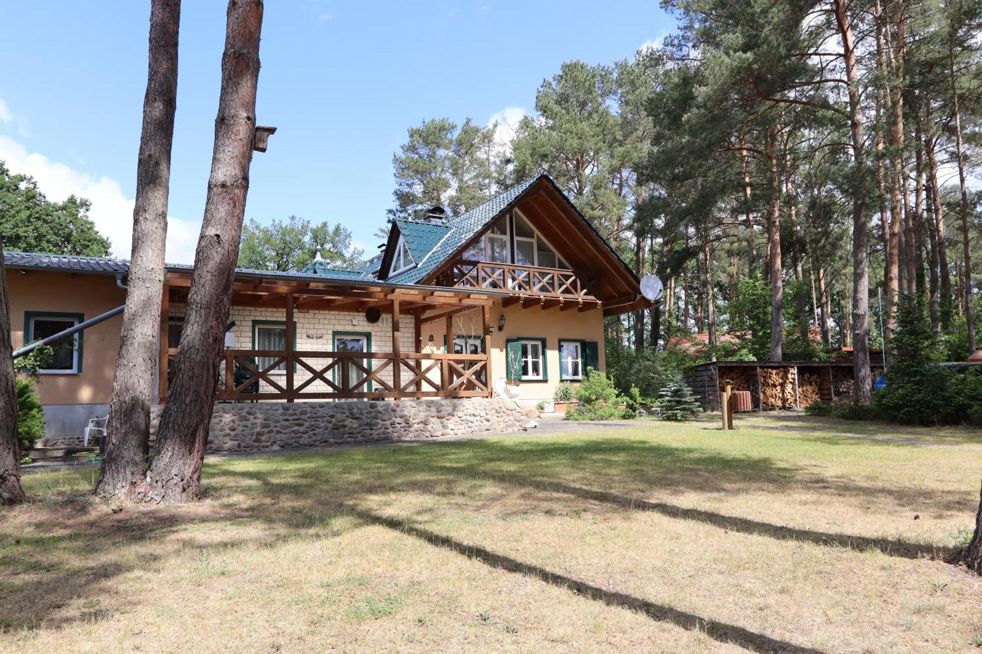 Ferienwohnung Habicht Villa-Paelitzsee Grosszerlang Kültér fotó